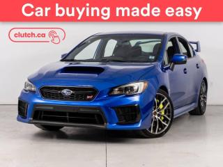 Used 2020 Subaru WRX STI Sport AWD w/ Apple CarPlay & Android Auto, Dual Zone A/C, Rearview Cam for sale in Toronto, ON