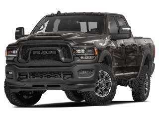 <p>At our dealership, we're proud to introduce the 2024 RAM 2500 Rebel Crew Cab 4x4, the epitome of rugged capability and refined comfort, this truck is ready to conquer any challenge you throw its way.</p>

<p><strong>Peformance</strong></p>

<p>Powered by a 6.7L Cummins I–6 turbocharged diesel engine and paired with a 6-speed automatic transmission, the RAM 2500 Rebel delivers uncompromising power and torque. Whether you're towing heavy loads or navigating off-road terrain, this truck is built to excel in any situation.</p>

<p><strong>Interior</strong></p>

<p>Inside the cabin, enjoy premium amenities such as heated and ventilated front seats, a heated steering wheel, and power-adjustable driver and passenger seats with lumbar support. With the 17-speaker harman/kardon premium sound system and power sunroof, every journey becomes an immersive experience. Stay connected and informed with the Uconnect 5 NAV system featuring an 8.4-inch display, SiriusXM with 360L on-demand content, and 4G LTE Wi-Fi hotspot. Plus, with features like the Surround View Camera System and Blind–Spot and Cross–Path Detection, you'll have peace of mind wherever your adventures take you.</p>

<p><strong>Exterior</strong></p>

<p>The Granite Crystal Metallic exterior color and Black interior with leather-faced bucket seats exude confidence and style. With features like the Rebel suspension, off-road info pages, and LED fog lamps, this truck is ready to tackle the toughest trails with ease.</p>

<p>Ready to experience the thrill of driving the 2024 RAM 2500 Rebel Crew Cab 4x4? Visit our dealership today to schedule a test drive and explore our full lineup of RAM trucks. Adventure awaits!</p>

<p> </p>