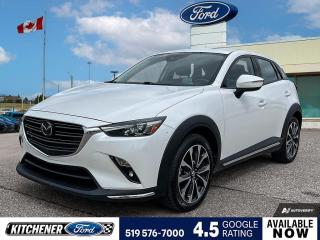 Used 2021 Mazda CX-3 GT LEATHER | SUNROOF | HEADS UP DISPLAY for sale in Kitchener, ON