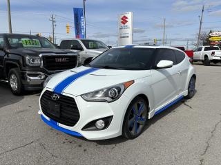 Used 2014 Hyundai Veloster 3dr Coupe Manual Turbo ~NAV ~Bluetooth ~Backup Cam for sale in Barrie, ON