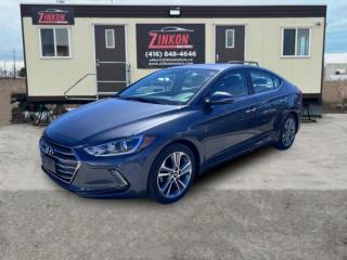 Used 2017 Hyundai Elantra |LIMITED|NO ACCIDENT|1 OWNER|SUNROOF|LEATHER| for sale in Pickering, ON