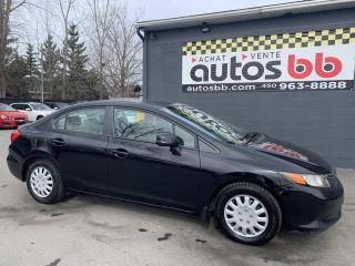 Used 2012 Honda Civic AUTOMATIQUE for sale in Laval, QC