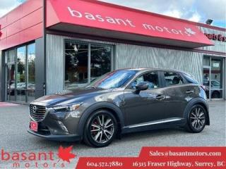 Used 2017 Mazda CX-3 GT, Sunroof, Leather, HUD, Backup Cam!! for sale in Surrey, BC