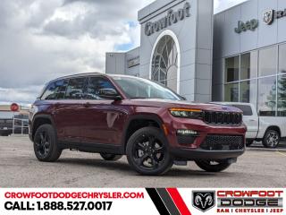 <b>Navigation,  Power Liftgate,  Remote Start,  Heated Seats,  Heated Steering Wheel!</b><br> <br> <br> <br><b>**Includes Jeep Wave Program - 3 Years Of Free Oil Changes - 3 Years Of Free Tire Rotations - Up To 8 Years Rental & Trip Interruption Coverage</b> <br><br>  Thanks to its famous off-road grit, this 2024 Grand Cherokees ability goes much farther than the concrete jungle. <br> <br>This 2024 Jeep Grand Cherokee is second to none when it comes to performance, safety, and style. Improving on its legendary design with exceptional materials, elevated craftsmanship and innovative design unites to create an unforgettable cabin experience. With plenty of room for your adventure gear, enough seats for your whole family and incredible off-road capability, this 2024 Jeep Grand Cherokee has you covered! <br> <br> This sport red SUV  has a 8 speed automatic transmission and is powered by a  293HP 3.6L V6 Cylinder Engine.<br> <br> Our Grand Cherokees trim level is Limited. Stepping up to this Cherokee Limited rewards you with a power liftgate for rear cargo access and remote engine start, with heated front and rear seats, a heated steering wheel, voice-activated dual-zone climate control, mobile hotspot capability, and a 10.1-inch infotainment system powered by Uconnect 5 Nav with inbuilt navigation, Apple CarPlay and Android Auto. Additional features also include adaptive cruise control, blind spot detection, ParkSense with rear parking sensors, lane departure warning with lane keeping assist, front and rear collision mitigation, and even more. This vehicle has been upgraded with the following features: Navigation,  Power Liftgate,  Remote Start,  Heated Seats,  Heated Steering Wheel,  Mobile Hotspot,  Adaptive Cruise Control. <br><br> <br/> Weve discounted this vehicle $7613. Incentives expire 2024-07-02.  See dealer for details. <br> <br><h3><a href=https://www.crowfootdodgechrysler.com/tools/autoverify/finance.htm>Click here for instant pre-approval!</a></h3><br>

We pride ourselves in consistently exceeding our customers expectations. Please dont hesitate to give us a call.<br> Come by and check out our fleet of 80+ used cars and trucks and 120+ new cars and trucks for sale in Calgary.  o~o  Vehicle pricing offer shown expire 2024-05-31.