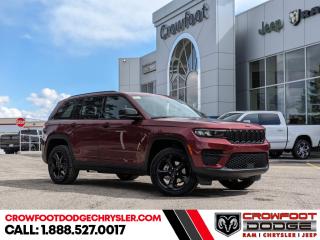 <b>Heated Seats,  Heated Steering Wheel,  Mobile Hotspot,  Adaptive Cruise Control,  Blind Spot Detection!</b><br> <br> <br> <br><b>**Includes Jeep Wave Program - 3 Years Of Free Oil Changes - 3 Years Of Free Tire Rotations - Up To 8 Years Rental & Trip Interruption Coverage</b> <br><br>  If you want a midsize SUV that does a little of everything, this Jeep Grand Cherokee is a perfect candidate. <br> <br>This 2024 Jeep Grand Cherokee is second to none when it comes to performance, safety, and style. Improving on its legendary design with exceptional materials, elevated craftsmanship and innovative design unites to create an unforgettable cabin experience. With plenty of room for your adventure gear, enough seats for your whole family and incredible off-road capability, this 2024 Jeep Grand Cherokee has you covered! <br> <br> This sport red SUV  has a 8 speed automatic transmission and is powered by a  293HP 3.6L V6 Cylinder Engine.<br> <br> Our Grand Cherokees trim level is Laredo. This Cherokee Laredo trim is decked with great base features such as tow equipment with trailer sway control, LED headlights, heated front seats with a heated steering wheel, voice-activated dual zone climate control, mobile hotspot internet access, and an 8.4-inch infotainment screen powered by Uconnect 5. Assistive and safety features also include adaptive cruise control, blind spot detection, lane keeping assist with lane departure warning, front and rear collision mitigation, ParkSense front and rear parking sensors, and even more! This vehicle has been upgraded with the following features: Heated Seats,  Heated Steering Wheel,  Mobile Hotspot,  Adaptive Cruise Control,  Blind Spot Detection,  Lane Keep Assist,  Collision Mitigation. <br><br> <br/> Weve discounted this vehicle $3317. Incentives expire 2024-07-02.  See dealer for details. <br> <br><h3><a href=https://www.crowfootdodgechrysler.com/tools/autoverify/finance.htm>Click here for instant pre-approval!</a></h3><br>

We pride ourselves in consistently exceeding our customers expectations. Please dont hesitate to give us a call.<br> Come by and check out our fleet of 80+ used cars and trucks and 120+ new cars and trucks for sale in Calgary.  o~o  Vehicle pricing offer shown expire 2024-05-31.