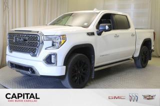 The All New GMC Sierra has been redefined from Hood to Hitch. This 4WD WHITE FROST TRICOAT Sierra is a Crew Cab Pickup with a Diesel I6 3.0L engine and Jet Black interior color. Direct injection, active fuel management, and variable valve timing form the foundation of the EcoTec3 engines. Sierra sets the new standard in truck interiors with triple door seals, thicker insulation, and durable, soft-touch instrument panel materials. Attention to detail and quality makes the Sierra stand out. New dual density foam seat cushions improve comfort and reduce wrinkling with age. Rear seating space has improved with larger rear doors to provide ease of entry and exit.The Sierra is set apart with details such as standard halogen projector headlights and integrated corner steps. The new Sierra makes more use of High Strength steel in its fully boxed hydroformed frame than previous generations, with 2/3s of the Cab using High-Strength Steel. Larger axles and shear body mounts further reduce vibration and deliver a smoother ride. New, exclusive corrosion-resistant Duralife brake rotors come standard. Sierra is backed by a 60,000 km / 3 year base warranty and a 160,000 km / 5 year Powertrain warranty, the longest in its class. 24/7 Roadside Assistance is included at no extra charge for 5 years or 160,000 km. Drive the Sierra today to see for yourself how it truly has no peer! Check out this vehicles pictures, features, options and specs, and let us know if you have any questions. Helping find the perfect vehicle FOR YOU is our only priority.P.S...Sometimes texting is easier. Text (or call) 306-988-7738 for fast answers at your fingertips!Dealer License #914248Disclaimer: All prices are plus taxes & include all cash credits & loyalties. See dealer for Details. Dealer Permit # 914248
