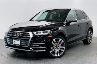 This 2018 Audi SQ5 3.0T Technik Quattro comes in Sleek Mythos Black Metallic with Black  Interior. Equipped with Urban Driver Assistance Package, Carbon Atlas Inlays, S Adaptive Air Suspension, Head Up Display and other premium features! honored with the prestigious Porsche Premier Dealer Award for 7 consecutive years. Conveniently located near Highway 1 in beautiful Langley, British Columbia. Open Road provides appealing finance and lease options tailored to meet your specific needs. Contact one of our highly trained Sales Executives for further assistance. Please note that additional fees, including a $495 documentation fee & a $490 dealer prep fee, apply to all pre owned vehicles.