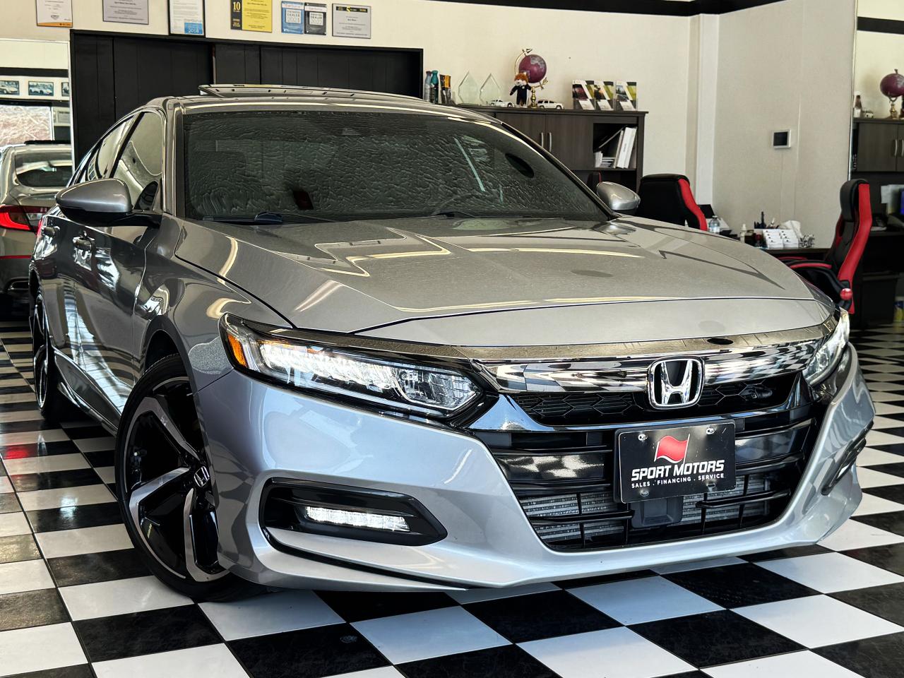 2018 Honda Accord Sport+Roof+ApplePlay+Adaptive Cruise+CLEAN CARFAX - Photo #16