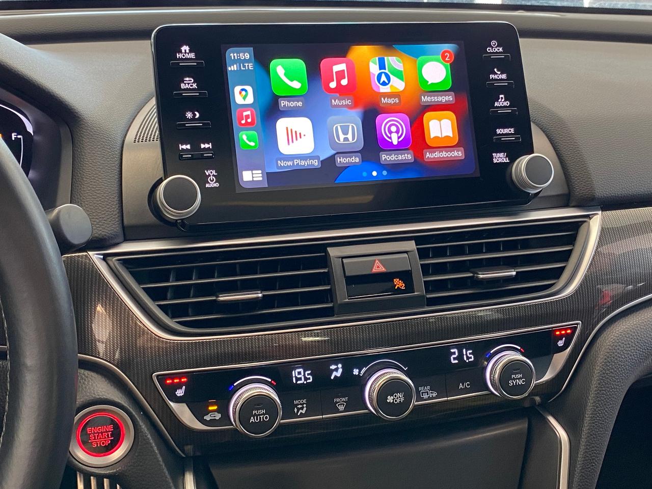 2018 Honda Accord Sport+Roof+ApplePlay+Adaptive Cruise+CLEAN CARFAX - Photo #10