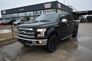 Used 2016 Ford F-150 Lariat - 5.0L - SUPERCREW for sale in Winnipeg, MB
