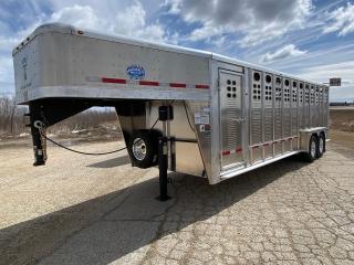 New 2024 Wilson Trailer 24' Wilson Ranch HandPunched Side for sale in Elie, MB