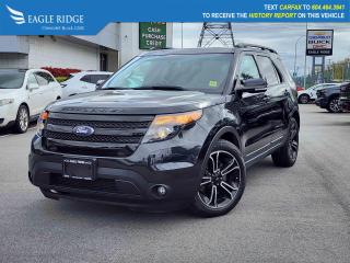 2015 Ford Explorer, 4x4, Delay-off headlights, Electronic Stability Control, Exterior Parking Camera Rear, Garage door transmitter, Heated front seats, Heated steering wheel, Memory seat, Power driver seat, Power Liftgate, Rear Parking Sensors, Remote keyless entry

Eagle Ridge GM in Coquitlam is your Locally Owned & Operated Chevrolet, Buick, GMC Dealer, and a Certified Service and Parts Center equipped with an Auto Glass & Premium Detail. Established over 30 years ago, we are proud to be Serving Clients all over Tri Cities, Lower Mainland, Fraser Valley, and the rest of British Columbia. Find your next New or Used Vehicle at 2595 Barnet Hwy in Coquitlam. Price Subject to $595 Documentation Fee. Financing Available for all types of Credit.