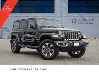 <p><strong><span style=font-family:Arial; font-size:18px;>Experience the journey beyond ordinary with our 2022 Jeep Wrangler Unlimited Sahara, a symbol of untamed freedom and off-road capability..</span></strong></p> <p><strong><span style=font-family:Arial; font-size:18px;>Elegance and brawn painted in captivating black on black, this automotive marvel with an accident-free record is ready to whisk you through winding roads and cityscapes alike..</span></strong> <br> Its more than just a vehicle; its an invitation to enjoy the open road, wrapped in the comfort and innovation of Jeeps latest creation.. With only 6083 km on the clock, this SUV feels as fresh as a brand-new ride.</p> <p><strong><span style=font-family:Arial; font-size:18px;>Its 3.0L, 6-cylinder engine is perfectly mated with a smooth 8-speed automatic transmission, offering an exhilarating performance that doesnt compromise on fuel efficiency..</span></strong> <br> The Wranglers exterior isnt just about good looks; its about offering unrivaled protection against the elements.. The convertible hard top, heated door mirrors and integrated roll-over protection ensure every adventure is secure and comfortable.</p> <p><strong><span style=font-family:Arial; font-size:18px;>Step inside to a realm of black leather luxury, where convenience meets high-tech functionality..</span></strong> <br> The cold weather package promises warmth while the advanced navigation system ensures youll never lose your way.. The Wrangler Unlimited Sahara is loaded with attributes designed for your ease and safety like ABS brakes, electronic stability, front fog lights, air conditioning, and power windows.</p> <p><strong><span style=font-family:Arial; font-size:18px;>A unique touch is the auto-dimming rearview mirror, allowing you to focus on the road ahead without distractions..</span></strong> <br> Enjoy the customizable, user-friendly controls, from the 1-touch down feature to a rear window defroster.. The SUV also boasts a security system, speed control, and a plethora of other characteristics designed to amplify your driving experience.</p> <p><strong><span style=font-family:Arial; font-size:18px;>With the Wrangler Unlimited Sahara, Langley Chrysler reaffirms its commitment to offering vehicles that stand out from the crowd..</span></strong> <br> As we always say, Dont just love your car, love buying it.. So step into Langley Chrysler today and experience the thrill of owning a Jeep Wrangler Unlimited Sahara.</p> <p><strong><span style=font-family:Arial; font-size:18px;>Remember, a great ride is not just about reaching your destination; its about enjoying the journey..</span></strong> <br> And with the Wrangler Unlimited Sahara, youll undoubtedly enjoy every twist and turn along the way.. Embark on your next adventure with confidence and style.</p> <p><strong><span style=font-family:Arial; font-size:18px;>Visit Langley Chrysler today - your journey awaits.</span></strong></p>Documentation Fee $968, Finance Placement $628, Safety & Convenience Warranty $699

<p>*All prices plus applicable taxes, applicable environmental recovery charges, documentation of $599 and full tank of fuel surcharge of $76 if a full tank is chosen. <br />Other protection items available that are not included in the above price:<br />Tire & Rim Protection and Key fob insurance starting from $599<br />Service contracts (extended warranties) for coverage up to 7 years and 200,000 kms starting from $599<br />Custom vehicle accessory packages, mudflaps and deflectors, tire and rim packages, lift kits, exhaust kits and tonneau covers, canopies and much more that can be added to your payment at time of purchase<br />Undercoating, rust modules, and full protection packages starting from $199<br />Financing Fee of $500 when applicable<br />Flexible life, disability and critical illness insurances to protect portions of or the entire length of vehicle loan</p>