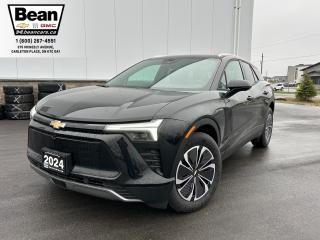 <h2><span style=color:#2ecc71><span style=font-size:18px><strong>Check out this brand new 2024 Chevrolet Blazer EV LTAll-Wheel Drive!</strong></span></span></h2>

<p><span style=font-size:16px><strong>Fully Electric!</strong></span></p>

<p><span style=font-size:16px><strong>Convenience & Comfort:</strong>includes<strong></strong>remote start/entry, heated front seats, heated steering wheel, sunroof,power liftgate, HD surround vision & AC charging 11.5 kw capable.</span></p>

<p><span style=font-size:16px><strong>Entertainment Features:</strong>includes 17.7 infotainment screen, 6 total speakers, wireless phone charging,Amazon Alexa, USB, Bluetooth, AM/FM & Satallite radio.</span></p>

<h2><span style=color:#2ecc71><span style=font-size:18px><strong>Come test drive this vehicle today!</strong></span></span></h2>

<h2><span style=color:#2ecc71><span style=font-size:18px><strong>613-257-2432</strong></span></span></h2>