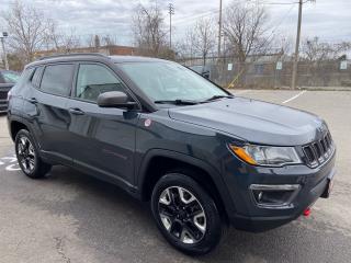 Used 2018 Jeep Compass Trailhawk ** 4X4, CARPLAY, HTD LEATH ** for sale in St Catharines, ON
