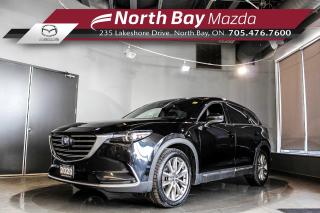 2020 MAZDA CX-9 GT, Clean CarFax, One Owner, Low Kilometers, Dealer Serviced

Features Include: All Wheel Drive, Leather Interior, Black-out Headliner, Bose Sound System, Sunroof, Power Tailgate, Backup Camera, Radar Cruise Control, Lane Keep Assist, Heated Steering Wheel, Heated Seats, Power Windows, Power Seats, A/C, Automatic Headlights, Automatic Transmission, Android Auto and Apple Carplay Compatible, Push Start.

Why Youll Want to Buy from North Bay Mazda? *The Clubhouse Commitment Pre-Owned Vehicle Program provides you with additional coverage for things such as the 3-year Tire and Rim Coverage, The Clubhouse Powertrain Warranty, coverage for The Little Things like battery, wiper, and bulb replacement, 3- year anti-theft protection and a 7-day exchange policy to give you the ultimate peace of mind when purchasing a pre-owned vehicle. Clubhouse Commitment is an optional coverage which can be purchased at time of sale for a $699 value. Pre-Owned Vehicle purchases are subject to an adjusted price when purchasing with cash. You are eligible for Finance Pricing with a maximum down payment of 15% of listed finance price. Contact us for more details. * Our certified vehicles go through a 120-point Clubhouse Certified Used Vehicle Inspection, and we will provide the CarFax vehicle history documents as well as any available service history. * We competitively price our vehicles below the market average which means that we have already done all the market research for you. Rest assured that you are getting the best deal possible. * We have automotive financial experts who are experienced in dealing with all levels of credit challenges. We also work with all major banks and third-party lenders daily so we are confident that we can get you the best rate available. * As a premier New and Pre-Owned vehicle dealership, we pride ourselves on a superior customer experience and a lifetime of customer care. We are conveniently located at 235 Lakeshore Drive, in North Bay, Ontario. If you cant make it to us, we can accommodate you! Call us today at 705-476-7600 to come in and see this vehicle!