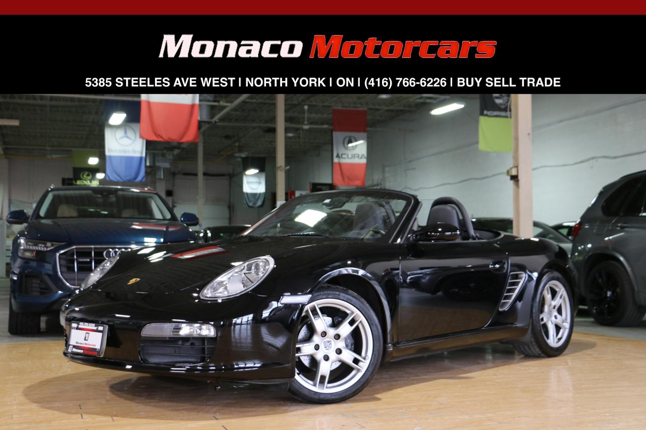 Used 2008 Porsche Boxster CABRIOLET 2.7L - 245HP|LOW KM|TIP TRONIC|SPOILER for sale in North York, ON