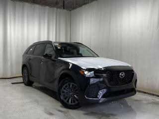 <p>NEW 2025 Mazda CX-70 PHEV GS-L AWD. Bluetooth, Mi-Drive, Leatherette Upholstery, Rear Parking Sensor, Panoramic Moonroof, Apple CarPlay & Android Auto, Available NAV, Wiper De-Icer, Roof Rails, Heated Front Seats, Heated Steering Wheel, Electronic Parking Brake, Auto Hold, Power Trunk, Rear Climate Control, Tri-Zone Climate Control, Silver Metallic Alloy Wheels</p>  <p>Includes:</p>   <p>Standard on 2024 Mazda CX-70 i-ACTIVSENSE + Safety Features (Smart Brake Support-Front, Driver Attention Alert, Rear Cross Traffic Alert, Mazda Radar Cruise Control With Stop & Go, Emergency Lane Keeping with Road Keep Assist, Lane-Keep Assist System, Lane Departure Warning System, Blind Spot Monitoring, Distance & Speed Alert)</p>    <p>Enjoy the journey in our 2025 Mazda CX-70 PHEV GS-L AWD, which is comfortably capable in Jet Black Mica! Motivated by a 2.5 Liter e-SKYACTIV Inline 4 and an Electric Motor delivering 42 KM of range, totaling a combined 323hp to an 8 Speed Automatic transmission. This All Wheel Drive SUV also rides with Off-Road, Sport, and Towing Modes, and it sees nearly approximately 9.4L/100km on the highway. A refined design is another benefit of our CX-70. Check out its LED lighting, panoramic moonroof, hands-free liftgate, roof rails, and 19-inch alloy wheels.</p>  <p>Our CX-70 cabin treats your family to better travel with heated leatherette power front seats, a leather-wrapped steering wheel, dual-zone automatic climate control, and keyless access/ignition. Digitally dominate daily errands and extraordinary adventures with a 10.25-inch color display, Android Auto/Apple CarPlay, a Commander controller, available NAV, wireless charging, and voice control.</p>  <p>Safety is paramount for Mazda, so youre protected by automatic braking, a rearview camera, adaptive cruise control, blind-spot monitoring, rear cross-traffic alert, lane-keeping assistance, and other smart technologies. Carefully crafted, our CX-70 PHEV GS-L AWD can be yours today! Save this Page and Call for Availability. We Know You Will Enjoy Your Test Drive Towards Ownership!</p>  <p>Call 587-409-5859 for more info or to schedule an appointment! AMVIC Licensed Business.</p>