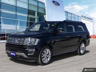 Used 2018 Ford Expedition Limited Max Heavy Duty Trailer T | Local Vehicle | Low Kilometers for sale in Winnipeg, MB