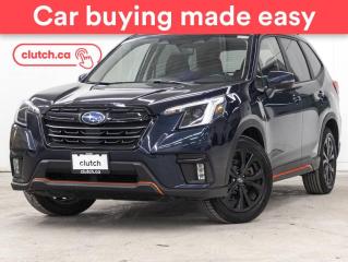 Used 2022 Subaru Forester 2.5i Sport AWD w/ Eyesight Pkg w/ Apple CarPlay & Android Auto, Rearview Cam, Dual Zone A/C for sale in Toronto, ON
