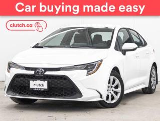 Used 2022 Toyota Corolla LE w/ Apple CarPlay & Android Auto, Rearview Camera, A/C for sale in Toronto, ON