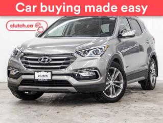 Used 2017 Hyundai Santa Fe Sport 2.0T Limited AWD w/ Rearview Cam, Dual Zone A/C, Bluetooth for sale in Toronto, ON