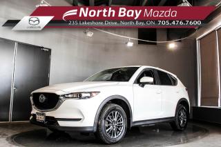 2020 MAZDA CX-5 GS Clean CarFax, Low Kilometers, Dealer Serviced!

Features Include: All Wheel Drive, Leather/Suede Interior, Sunroof, Power Tailgate, Backup Camera, Radar Cruise Control, Lane Keep Assist, Heated Steering Wheel, Heated Seats, Power Windows, Power Seats, A/C, Automatic Headlights, Automatic Transmission, Android Auto and Apple Carplay Compatible, Push Start.

Why Youll Want to Buy from North Bay Mazda? *The Clubhouse Commitment Pre-Owned Vehicle Program provides you with additional coverage for things such as the 3-year Tire and Rim Coverage, The Clubhouse Powertrain Warranty, coverage for The Little Things like battery, wiper, and bulb replacement, 3- year anti-theft protection and a 7-day exchange policy to give you the ultimate peace of mind when purchasing a pre-owned vehicle. Clubhouse Commitment is an optional coverage which can be purchased at time of sale for a $699 value. Pre-Owned Vehicle purchases are subject to an adjusted price when purchasing with cash. You are eligible for Finance Pricing with a maximum down payment of 15% of listed finance price. Contact us for more details. * Our certified vehicles go through a 120-point Clubhouse Certified Used Vehicle Inspection, and we will provide the CarFax vehicle history documents as well as any available service history. * We competitively price our vehicles below the market average which means that we have already done all the market research for you. Rest assured that you are getting the best deal possible. * We have automotive financial experts who are experienced in dealing with all levels of credit challenges. We also work with all major banks and third-party lenders daily so we are confident that we can get you the best rate available. * As a premier New and Pre-Owned vehicle dealership, we pride ourselves on a superior customer experience and a lifetime of customer care. We are conveniently located at 235 Lakeshore Drive, in North Bay, Ontario. If you cant make it to us, we can accommodate you! Call us today at 705-476-7600 to come in and see this vehicle!