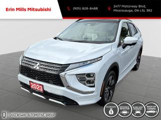 Recent Arrival!<br><br><br>2023 Diamond White Mitsubishi Eclipse Cross GT<br><br>Vehicle Price and Finance payments include OMVIC Fee and Fuel. Erin Mills Mitsubishi is proud to offer a superior selection of top quality pre-owned vehicles of all makes. We stock cars, trucks, SUVs, sports cars, and crossovers to fit every budget!! We have been proudly serving the cities and towns of Kitchener, Guelph, Waterloo, Hamilton, Oakville, Toronto, Windsor, London, Niagara Falls, Cambridge, Orillia, Bracebridge, Barrie, Mississauga, Brampton, Simcoe, Burlington, Ottawa, Sarnia, Port Elgin, Kincardine, Listowel, Collingwood, Arthur, Wiarton, Brantford, St. Catharines, Newmarket, Stratford, Peterborough, Kingston, Sudbury, Sault Ste Marie, Welland, Oshawa, Whitby, Cobourg, Belleville, Trenton, Petawawa, North Bay, Huntsville, Gananoque, Brockville, Napanee, Arnprior, Bancroft, Owen Sound, Chatham, St. Thomas, Leamington, Milton, Ajax, Pickering and surrounding areas since 2009.