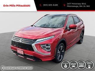 Recent Arrival!<br><br><br>2023 Diamond Mitsubishi Eclipse Cross GT<br><br>Vehicle Price and Finance payments include OMVIC Fee and Fuel. Erin Mills Mitsubishi is proud to offer a superior selection of top quality pre-owned vehicles of all makes. We stock cars, trucks, SUVs, sports cars, and crossovers to fit every budget!! We have been proudly serving the cities and towns of Kitchener, Guelph, Waterloo, Hamilton, Oakville, Toronto, Windsor, London, Niagara Falls, Cambridge, Orillia, Bracebridge, Barrie, Mississauga, Brampton, Simcoe, Burlington, Ottawa, Sarnia, Port Elgin, Kincardine, Listowel, Collingwood, Arthur, Wiarton, Brantford, St. Catharines, Newmarket, Stratford, Peterborough, Kingston, Sudbury, Sault Ste Marie, Welland, Oshawa, Whitby, Cobourg, Belleville, Trenton, Petawawa, North Bay, Huntsville, Gananoque, Brockville, Napanee, Arnprior, Bancroft, Owen Sound, Chatham, St. Thomas, Leamington, Milton, Ajax, Pickering and surrounding areas since 2009.
