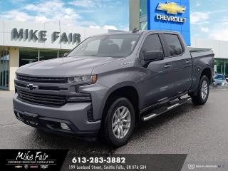 Used 2019 Chevrolet Silverado 1500 RST keyless open/start,heated front seats/outside mirrors,HD rear vision camera for sale in Smiths Falls, ON