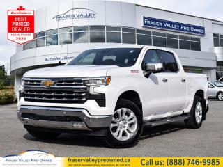Used 2023 Chevrolet Silverado 1500 LTZ  - Leather Seats - $259.88 /Wk for sale in Abbotsford, BC