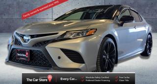 Used 2018 Toyota Camry SE Leather Rear Cam Push Start NO ACCIDENTS! for sale in Winnipeg, MB