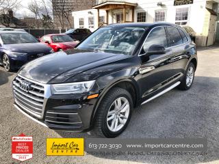 Used 2019 Audi Q5 45 Komfort LEATHER, PDC, BK. CAM, HTD. SEATS for sale in Ottawa, ON