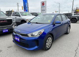Used 2018 Kia Rio LX+ Auto ~Bluetooth ~Backup Cam ~Heated Steering for sale in Barrie, ON