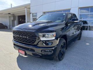 This Ram 1500 boasts a Gas/Electric V-8 5.7 L/345 engine powering this Automatic transmission. WHEELS: 20 X 9 ALUMINUM (STD), TRANSMISSION: 8-SPEED AUTOMATIC (STD), TIRES: 275/55R20 OWL ALL-SEASON (STD).* This Ram 1500 Features the Following Options *QUICK ORDER PACKAGE 27L SPORT -inc: Engine: 5.7L HEMI VVT V8 w/MDS & eTorque, Transmission: 8-Speed Automatic, G/T PACKAGE -inc: Under Seat Lighting, Leather Wrapped Shift Knob, Leather-Wrapped Steering Wheel, Power Adjustable Pedals w/Memory, Steering Wheel Mounted Shift Control, Sport Performance Hood, MOPAR Bright Pedal Kit, MOPAR Cold Air Intake System, MOPAR Off-Road Truck Floor Mats, Passive Cold End Exhaust, Floor Console, G/T Decal, Exterior Mirrors w/Memory Settings, Front Door Accent Lighting, GT Interior Theme, Radio/Driver Seat/Mirrors/Pedals Memory, Rear Door Accent Lighting, 3.92 Rear Axle Ratio, LED Footwell Lighting , SPORT PERFORMANCE HOOD, REBEL LEVEL 2 EQUIPMENT GROUP -inc: Media Hub w/2 USB Charging Ports, Rear Underseat Compartment Storage, Remote Proximity Keyless Entry, Remote Start System, Rain-Sensing Windshield Wipers, Park-Sense Front/Rear Park Assist w/Stop, Security Alarm, 115V Rear Auxiliary Power Outlet, REAR WHEELHOUSE LINERS, RADIO: UCONNECT 5W NAV W/12.0 DISPLAY -inc: Disassociated Touchscreen Display, HD Radio, Hands-Free Phone Communication, 12 Touchscreen, A/C w/Dual-Zone Automatic Temperature Control, GPS Navigation, SiriusXM w/360L On-Demand Content, All Radio-Equipped Vehicles, Connected Travel & Traffic Services, All R1 High Radios, ENGINE: 5.7L HEMI VVT V8 W/MDS & ETORQUE -inc: 48-Volt Belt Starter Generator, Active Noise Control System, Heavy-Duty Engine Cooling, Passive Tuned Mass Damper, GPEC 5 Engine Controller, HEMI Badge, 18 Aluminum Spare Wheel, DIAMOND BLACK CRYSTAL PEARLCOAT, CLASS IV RECEIVER HITCH, BLACK, LEATHER-FACED/VINYL BUCKET SEATS -inc: Driver Seat w/Memory Setting, Power 4-Way Front Passenger Lumbar Adjust, Power 8-Way Driver & Passenger Seats, Front Ventilated Seats, Power 4-Way Driver Lumbar Adjust.* Stop By Today *Test drive this must-see, must-drive, must-own beauty today at North Bay Toyota, 640 McKeown Ave, North Bay, ON P1B 7M2.*Available At:*North Bay Toyota 640 McKeown Ave., North Bay, ON