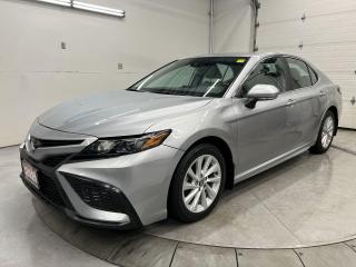 ONLY 40,900 KMS! SE w/ heated leather-trimmed seats, lane-trace assist, lane-departure alert, pre-collision system, adaptive cruise control, backup camera, 7-inch touchscreen w/ Apple CarPlay/Android Auto, 17-inch alloys, power seat, automatic headlights w/ auto highbeams, automatic climate control, keyless entry, full power group incl. power seat, paddle shifters,  Bluetooth and Sirius XM!!!