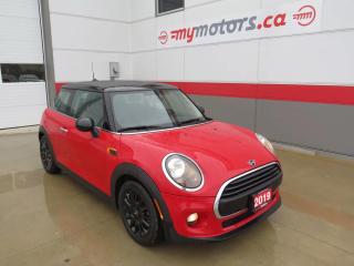 2019 Mini Cooper 3 Door    **ALLOY WHEELS**FOG LIGHTS**AUTO START/STOP**SUNROOF**LEATHER**HEATED SEATS**USB/AUX**BLUETOOTH**BACK-UP CAMERA**      *** VEHICLE COMES CERTIFIED/DETAILED *** NO HIDDEN FEES *** FINANCING OPTIONS AVAILABLE - WE DEAL WITH ALL MAJOR BANKS JUST LIKE BIG BRAND DEALERS!! ***     HOURS: MONDAY - WEDNESDAY & FRIDAY 8:00AM-5:00PM - THURSDAY 8:00AM-7:00PM - SATURDAY 8:00AM-1:00PM    ADDRESS: 7 ROUSE STREET W, TILLSONBURG, N4G 5T5
