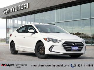 Used 2018 Hyundai Elantra GL  - Heated Seats - $124 B/W for sale in Nepean, ON