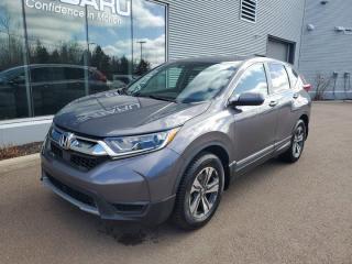 New Price!Odometer is 11405 kilometers below market average!Modern Steel Metallic 2019 Honda CR-V LX AWD CVT 1.5L I4 Turbocharged DOHC 16V LEV3-ULEV70 190hpValue Market Pricing, No Accidents, AWD, ABS brakes, Air Conditioning, Alloy wheels, Apple CarPlay/Android Auto, Exterior Parking Camera Rear, Forward collision: Collision Mitigation Braking System (CMBS) + FCW mitigation, Fully automatic headlights, Heated door mirrors, Heated front seats, Lane departure: Lane Keeping Assist System (LKAS) active, Rear window wiper, Steering wheel mounted audio controls, Traction control.Certification Program Details: 85 Point Inspection Fresh Oil Change Brake Inspection Tire Inspection Fresh 1 Year MVI Full Detail Free Carfax Report Full Tank of Gas Certified TechniciansFair Market Pricing * No Pressure Sales Environment * Access to over 2000 used vehicles * Free Carfax with every car * Our highly skilled and experienced team will ensure that your vehicle is in excellent condition and looking fantastic!!Awards:* ALG Canada Residual Value AwardsSteele Auto Group is the most diversified group of automobile dealerships in Atlantic Canada, with 34 dealerships selling 27 brands and an employee base of over 1000. Sales are up by double digits over last year and the plan going forward is to expand further into Atlantic Canada.