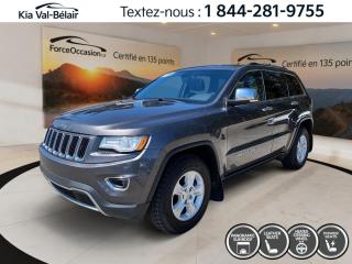Used 2015 Jeep Grand Cherokee Limited B-ZONE*CUIR*BOUTON POUSSOIR*CAMÉRA* for sale in Québec, QC
