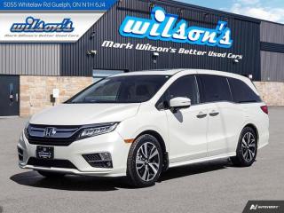 Used 2019 Honda Odyssey Touring, Leather, DVD, Nav, Sunroof, Power Sliders + Hatch, Adaptive Cruise, New Tires & Brakes! for sale in Guelph, ON