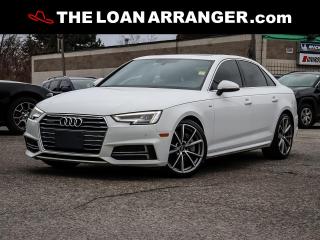 Used 2017 Audi A4  for sale in Barrie, ON