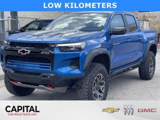 This Chevrolet Colorado boasts a Turbocharged Gas I4 2.7L/ engine powering this Automatic transmission. ENGINE, 2.7L TURBOMAX (310 hp [231 kW] @ 5600 rpm, 430 lb-ft of torque [583 Nm] @ 3000 rpm) (STD), Wireless Phone Projection, for Apple CarPlay and Android Auto, Windshield, solar absorbing.*This Chevrolet Colorado Comes Equipped with These Options *Windows, remote express down all windows, Windows, power with driver express up/down, Windows, power rear, express down, Window, rear-sliding, manual, Window, power front, passenger express down, Wheels, 17 X 8.0 (43.2 cm x 20.3 cm), Graphite and Oxide Gold aluminum, Wheel, spare, 17 x 8 (43.2 cm x 20.3 cm) steel, Wheel Flares, Visors, driver and front passenger illuminated sliding vanity mirrors, Vehicle health management provides advanced warning of vehicle issues.* Visit Us Today *For a must-own Chevrolet Colorado come see us at Capital Chevrolet Buick GMC Inc., 13103 Lake Fraser Drive SE, Calgary, AB T2J 3H5. Just minutes away!