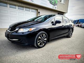 Used 2015 Honda Civic EX Certified One Owner Extended Warranty Gas Saver for sale in Orillia, ON