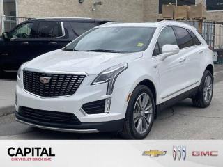 Check out this 2022 Cadillac XT5 AWD Premium Luxury. Its Automatic transmission and Gas V6 3.6L/222 engine will keep you going. This Cadillac XT5 comes equipped with these options: ENGINE, 3.6L V6, DI, VVT, WITH AUTOMATIC STOP/START (310 hp [231 kW] @ 6600 rpm, 271 lb-ft of torque [366 N-m] @ 5000 rpm), Wireless Phone Charging (The system wirelessly charges one compatible mobile device. Some phones have built-in wireless charging technology and others require a special adaptor/back cover. To check for phone or other device compatibility, see cadillactotalconnect.ca or consult your carrier.), Wireless Apple CarPlay/Wireless Android Auto, Wipers, front intermittent, Rainsense with moisture detection, Wiper, rear intermittent with washer, Windshield, acoustic laminated, windshield and front door glass, Windows, power front express-up and down rear express-down and comfort open (auto express down via key fob), Wi-Fi Hotspot capable (Terms and limitations apply. See onstar.ca or dealer for details.), Wheels, 18 (45.7 cm) 6-Split Spoke alloy with Pearl Nickel finish (Upgradeable to (Q6R) 20 6-Split Spoke alloy wheels with Polished/Android finish.), and Wheel lugs, locking. See it for yourself at Capital Chevrolet Buick GMC Inc., 13103 Lake Fraser Drive SE, Calgary, AB T2J 3H5.
