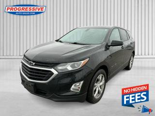 <b>Aluminum Wheels,  Apple CarPlay,  Android Auto,  Remote Start,  Heated Seats!</b><br> <br>    The Equinox is one of the best all around vehicles in its class. Youll be swooped away with its comfortable ride, roomy cabin and one of the best infotainment systems available. This  2018 Chevrolet Equinox is for sale today. <br> <br>When Chevrolet designed the Equinox for the all-new 2018 model year, they got every detail just right. Its the perfect size, roomy without being too big. This compact SUV pairs eye-catching style with a spacious and versatile cabin thats been thoughtfully designed to put you at the centre of attention. This mid size crossover also comes packed with desirable technology and safety features. For a mid sized SUV, its hard to beat this Chevrolet Equinox. This  SUV has 155,349 kms. Its  black in colour  . It has a 9 speed automatic transmission and is powered by a  252HP 2.0L 4 Cylinder Engine.  It may have some remaining factory warranty, please check with dealer for details. <br> <br> Our Equinoxs trim level is LT. Upgrading to this Equinox LT is a great choice as it comes loaded with aluminum wheels, HID headlights, a 7 inch touchscreen display with Apple CarPlay and Android Auto, active aero shutters for better fuel economy, an 8-way power driver seat and power heated outside mirrors. It also has a remote engine start, heated front seats, a rear view camera, 4G WiFi capability, steering wheel with audio and cruise controls, Teen Driver technology, Bluetooth streaming audio, StabiliTrak electronic stability control and a split folding rear seat to make loading and unloading large objects a breeze! This vehicle has been upgraded with the following features: Aluminum Wheels,  Apple Carplay,  Android Auto,  Remote Start,  Heated Seats,  Power Seat,  Rear View Camera. <br> <br>To apply right now for financing use this link : <a href=https://www.progressiveautosales.com/credit-application/ target=_blank>https://www.progressiveautosales.com/credit-application/</a><br><br> <br/><br><br> Progressive Auto Sales provides you with the all the tools you need to find and purchase a used vehicle that meets your needs and exceeds your expectations. Our Sarnia used car dealership carries a wide range of makes and models for exceptionally low prices due to our extensive network of Canadian, Ontario and Sarnia used car dealerships, leasing companies and auction groups. </br>

<br> Our dealership wouldnt be where we are today without the great people in Sarnia and surrounding areas. If you have any questions about our services, please feel free to ask any one of our staff. If you want to visit our dealership, you can also find our hours of operation and location information on our Contact page. </br> o~o
