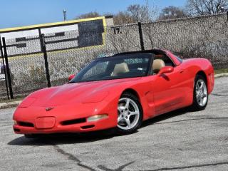 <p>Looking for a ride that screams power, style, and sophistication? Look no further! Introducing the iconic 2001 Chevrolet Corvette C5 Coupe Targa, finished in stunning Torch Red with a luxurious Light Oak leather interior.</p><p>Experience the thrill of the open road with a powerful 5.7-liter V8 LS1 engine under the hood, paired with a 4 speed Automatic transmission that delivers jaw-dropping performance and a spine-tingling exhaust note that commands attention. With advanced suspension technology and precise steering, the Corvette C5 Coupe Targa offers unmatched agility and control, allowing you to conquer every twist and turn with confidence.</p><p>Turn heads wherever you go with the sleek and sporty design of the C5 Coupe. Featuring aerodynamic lines, iconic pop up head lights, bold contours, and the iconic removable body colored Targa top, this Corvette exudes pure exhilaration from every angle.</p><p>Step into a world of comfort and refinement with the Light Oak leather interior, meticulously crafted to provide the ultimate driving experience. From the supportive seats to the premium materials, every detail has been carefully designed for your pleasure.</p><p>Dont miss your chance to own a piece of automotive history with the 2001 Chevrolet Corvette C5 Coupe Targa. Whether youre cruising down the highway or tearing up the track, this legendary sports car is guaranteed to make every drive an unforgettable adventure.</p><p>This car is completely stock with no modifications! Clean title, Carfax verified and come fully Certified with a safety!</p><p>TAKE ADVANTAGE OF OUR VOLUME BASED PRICING TO ENSURE YOU ARE GETTING **THE BEST DEAL IN TOWN**!!! </p><p>THIS VEHICLE COMES FULLY CERTIFIED WITH A SAFETY CERTIFICATE AT NO EXTRA COST! FINANCING AVAILABLE! WE GUARANTEE ALL VEHICLES! WE WELCOME YOUR MECHANICS APPROVAL PRIOR TO PURCHASE ON ALL OUR VEHICLES! EXTENDED WARRANTIES AVAILABLE ON ALL VEHICLES!</p><p>COLISEUM AUTO SALES PROUDLY SERVING THE CUSTOMERS FOR OVER 21 YEARS! NOW WITH 2 LOCATIONS TO SERVE YOU BETTER. COME IN FOR A TEST DRIVE TODAY!<br>FOR ALL FAMILY LUXURY VEHICLES..SUVS..AND SEDANS PLEASE VISIT....</p><p>COLISEUM AUTO SALES ON WESTON<br>301 WESTON ROAD<br>TORONTO, ON M6N 3P1<br>4 1 6 - 7 6 6 - 2 2 7 7</p>