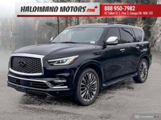 Used 2021 Infiniti QX80 LUXE for sale in Cayuga, ON