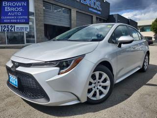 Used 2021 Toyota Corolla LOCAL, 1 OWNER, ACCIDENT FREE, LE for sale in Surrey, BC