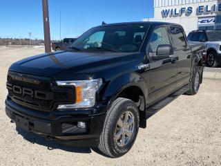 <p>2018 F-150 XLT 302 4x4, 182,531kms, 5.0 L V8, remote start, sliding rear window, sync 3, 20 painted aluminum wheels, XLT sport package, wheel well liners and more. <br />Includes: Heavy duty mud flaps, hard tri-fold tonneau cover and spray in bed liner.<br />Safetied and ready to go! Call us today to book a test drive!</p>